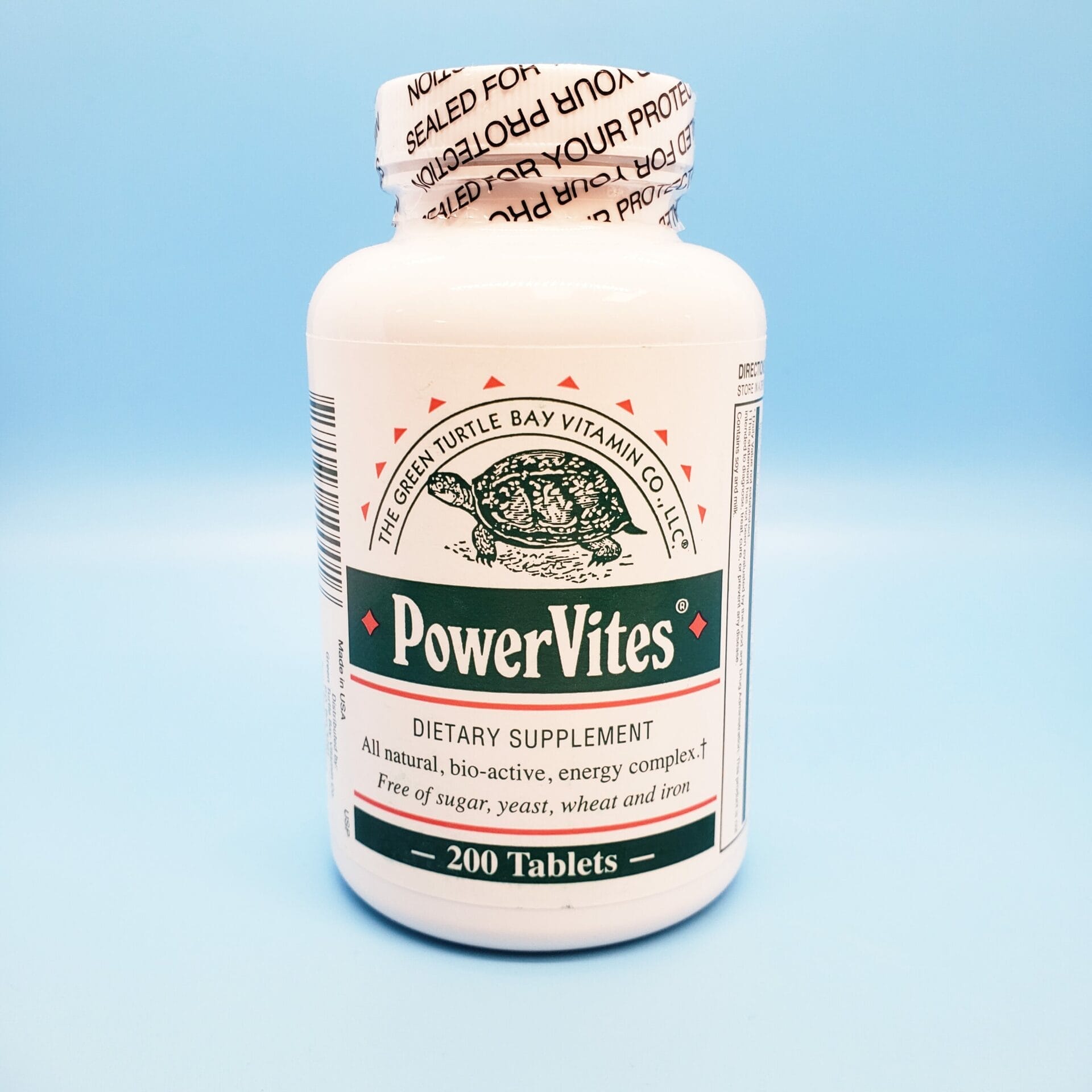Green Turtle Bay Vitamin Co PowerVites 200 Tablets