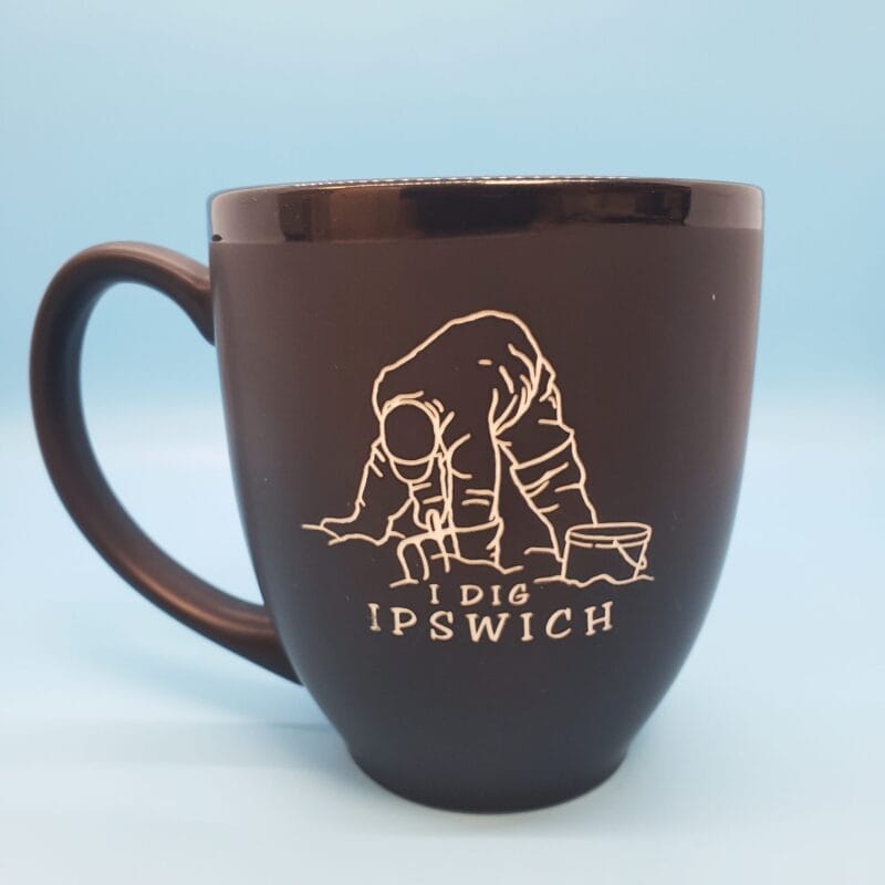 I Dig Ipswich (Clam Digger) Bistro Mug